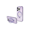 Guess Guess Ring Stand Script Glitter MagSafe case for iPhone 13 Pro / 13 - purple