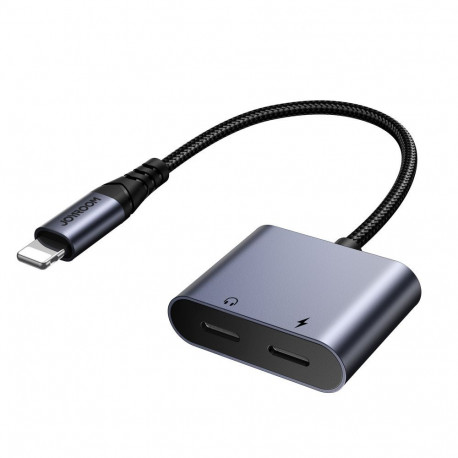 Joyroom Joyroom SY-L02 Lightning to 2x Lightning DAC adapter 2in1 - black