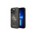 Guess Guess GUHCP15L4GMGGR iPhone 15 Pro 6.1" gray/gray hardcase 4G Big Metal Logo