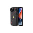 Ferrari Ferrari Twist Metal Logo case for iPhone 15 Plus - black