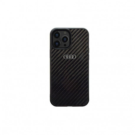Audi Audi Carbon Fiber iPhone 14 Pro Max 6.7" black/black hardcase AU-TPUPCIP14PM-R8/D2-BK