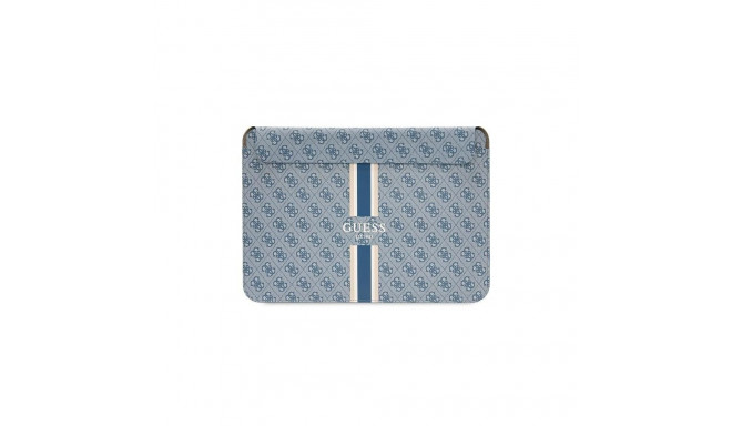 Guess Guess 4G Printed Stripes cover for a 14" laptop - blue