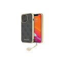 Guess Guess 4G Charms Collection case for iPhone 14 Pro - gray