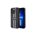 Guess Guess GUHMP13LP4RPSK iPhone 13 Pro / 13 6.1" black/black hardcase 4G Printed Stripes MagSafe