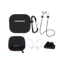 Hurtel - AirPods 3 Silicone Case Set + Case/Ear Hook/Neck Strap/Watch Strap Holder/Carabiner Clasp -