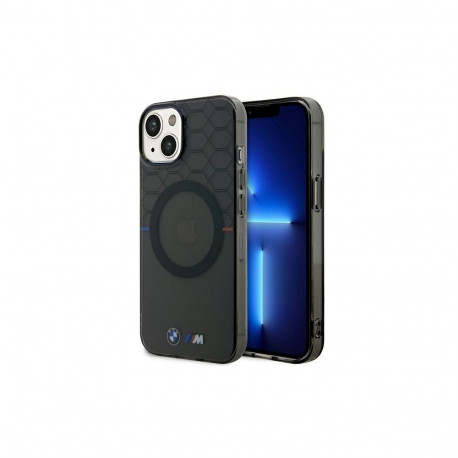 BMW BMW Pattern MagSafe case for iPhone 14 Plus - gray