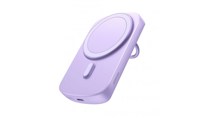 Joyroom Wireless powerbank 6000mAh Joyroom JR-W030 20W MagSafe with ring and stand - purple