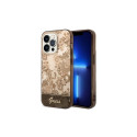 Guess Guess GUHCP14LHGPLHC iPhone 14 Pro 6.1" ocher hardcase Porcelain Collection