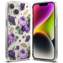 Ringke Ringke Fusion Design Armored Case Cover with Gel Frame for iPhone 14 Plus transparent (Purple