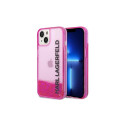 Karl Lagerfeld Karl Lagerfeld KLHCP14MLCKVF iPhone 14 Plus 6,7" rowy/pink hardcase Liquid Glitter El