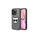 Karl Lagerfeld Karl Lagerfeld KLHCP14LSAPCHG iPhone 14 Pro 6,1" hardcase srebrny/silver Saffiano Cho