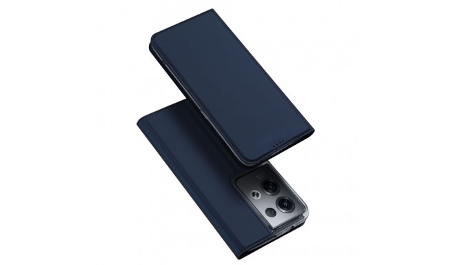 Dux Ducis Dux Ducis Skin Pro case for Oppo Reno 8 Pro flip cover card wallet stand blue