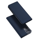Dux Ducis Dux Ducis Skin Pro case for Oppo Reno 8 flip cover card wallet stand blue