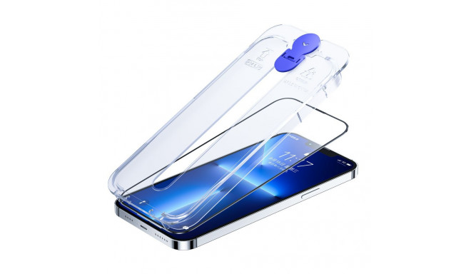 Joyroom Joyroom Knight Glass for iPhone 14 Pro Max with Mounting Kit Clear (JR-H12)