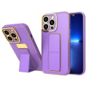 Hurtel New Kickstand Case case for iPhone 13 Pro with stand purple