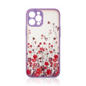Hurtel - Design Case for iPhone 12 Pro Max floral purple