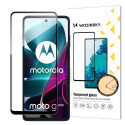Hurtel Wozinsky Full Glue Tempered Glass Motorola Moto G200 5G 9H Full Screen Tempered Glass with Bl