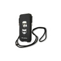 Karl Lagerfeld Karl Lagerfeld Torebka KLHCP12MOPHKCK 6,1" czarny/black hardcase Saffiano Ikonik Karl