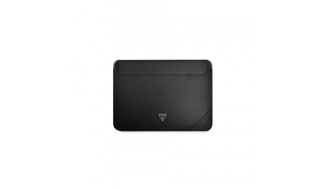 Guess Guess Saffiano Triangle Logo case for a 14" laptop - black