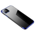 Hurtel Clear Color case TPU gel cover with a metallic frame for Samsung Galaxy A13 5G blue