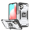 Wozinsky Wozinsky Ring Armor tough hybrid case cover + magnetic holder for Samsung Galaxy A73 silver