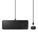 Samsung Samsung Trio EP-P6300TBEGEU 3in1 inductive charger for phone / Galaxy Watch / Buds - black +