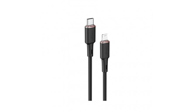 Acefast Acefast cable MFI USB Type C - Lightning 1.2m, 30W, 3A black (C2-01 black)