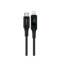 Acefast Acefast cable MFI USB Type C - Lightning 1.2m, 30W, 3A black (C6-01 Black)
