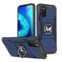 Wozinsky Wozinsky Ring Armor tough hybrid case cover + magnetic holder for Samsung Galaxy A03s blue