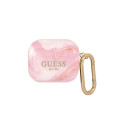 Guess Guess GUA3UNMP AirPods 3 cover pink/pink Marble Collection