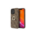 Guess Guess GUHCP13L4GMRBR iPhone 13 Pro / 13 6.1" brown/brown hardcase 4G with ring stand