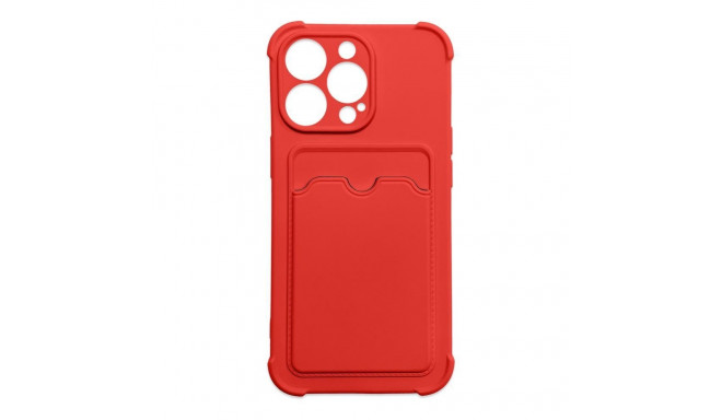 Hurtel Card Armor Case Pouch Cover for iPhone 13 Pro Max Card Wallet Silicone Air Bag Armor Cover Re