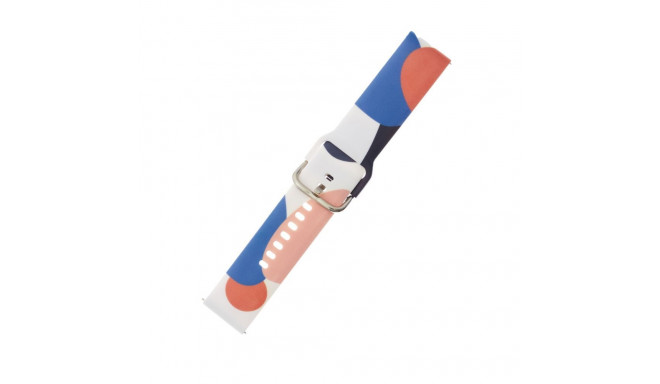 Hurtel Strap Moro for Samsung Galaxy Watch 45 / 46 / 47 mm silicone bracelet watch band - pattern 10