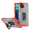 Hurtel Crystal Ring Case Kickstand Tough Rugged Cover for iPhone 13 mini red