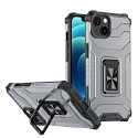 Hurtel Crystal Ring Case Kickstand Tough Rugged Cover for iPhone 13 mini black