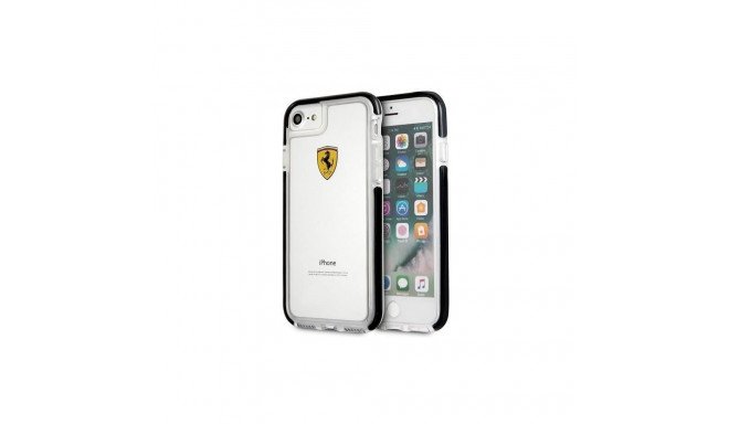 Ferrari Ferrari Hardcase FEGLHCP7BK iPhone 7/8 SE 2020 / SE 2022 Shockproof transparent black