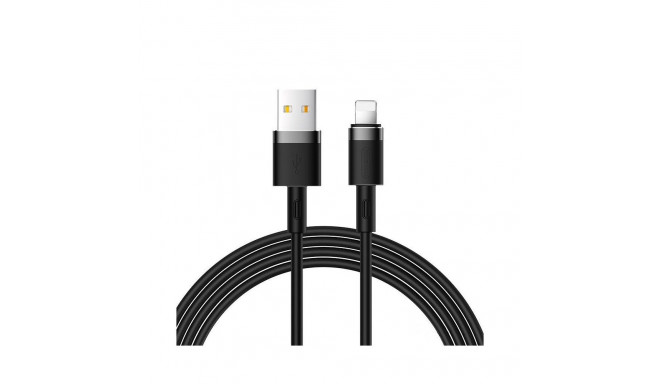 Joyroom Joyroom Liquid Silicone Data Cable N2 USB-A / Lightning 2.4A 1.2m - Black