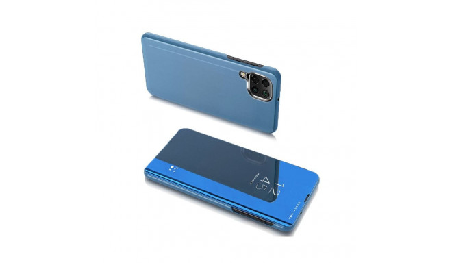 Hurtel Clear View Case cover for Samsung Galaxy A22 4G blue