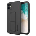 Wozinsky Wozinsky Kickstand Case iPhone 12 Pro Max silicone case with stand black