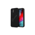 Guess Guess GUHCP12SLSVSBK iPhone 12 mini 5.4" black/black hardcase Script Vintage