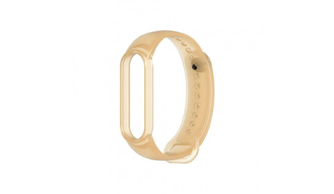 Hurtel Silicone strap for Xiaomi Mi Band 5 / 6 wristband strap - gold