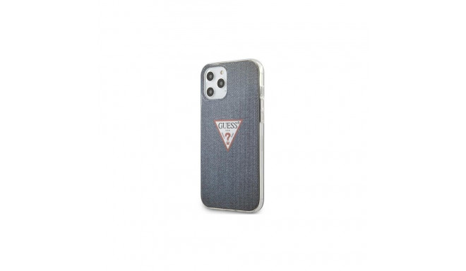 Guess Guess GUHCP12LPCUJULDB iPhone 12 Pro Max 6.7" navy/dark blue hardcase Jeans Collection