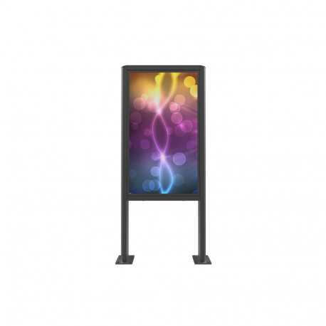 EDBAK | Floor stand | POK101 | 55 " | Maximum weight (capacity) 80 kg | Black