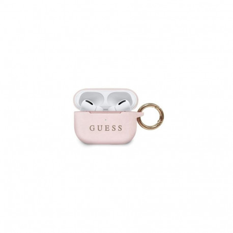 Guess Apple Silicone Cover for AirPods Pro Light Pink