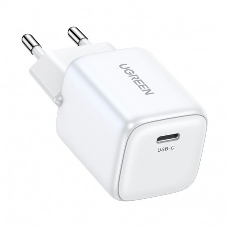 Ugreen Ugreen Nexode mini CD318 15324 GaN 20W USB-C PD 3.0 / QC 4.0 network charger - white White