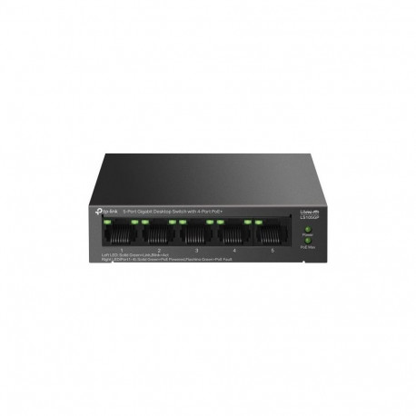 TP-Link LS105GP 5-Port Gigabit Desktop Switch with 4-Port PoE+