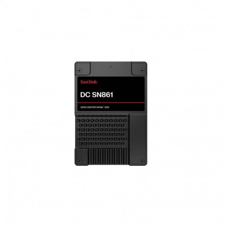 SANDISK BY WESTERN DIGITAL SSD||DC SN861|3.84TB|U.2|PCIe Gen5|NVMe|Write speed 7200 MBytes/sec|Read 