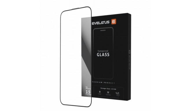 Evelatus Samsung Galaxy S25 Plus Corning Gorilla Glass Anti-Static 3D Full Cover 10X Stronger