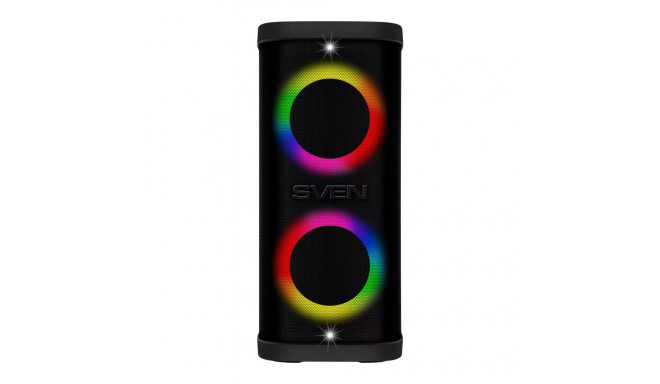 Sven Portable speaker SVEN PS-950, black, power output 2x80W (RMS), TWS, Bluetooth, IPx4, FM, USB, m