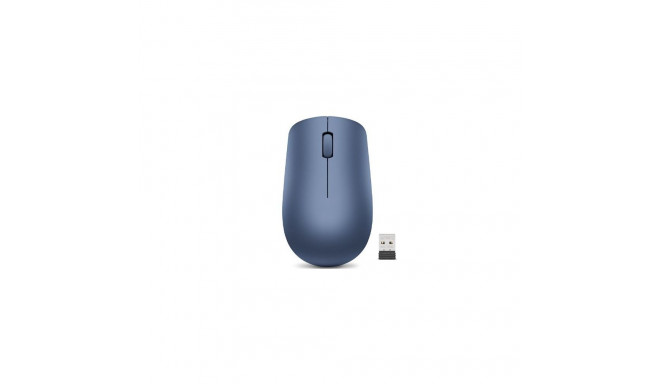 Lenovo Wireless Mouse 530 Optical Mouse, Abyss Blue, 2.4 GHz Wireless via Nano USB